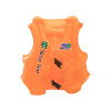 兒童游泳充氣救生衣背心 - 橙色L碼 (A款)