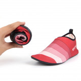 MYLEYON 水上活動專用潛水鞋 | 浮潛風帆沙灘鞋涉水鞋 - 紅色(L)