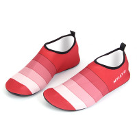 MYLEYON 水上活動專用潛水鞋 | 浮潛風帆沙灘鞋涉水鞋 - 紅色(M) 