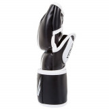 Venum CHALLENGER MMA 拳套 - 黑/白色 中碼 | PU合成皮革