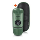 WACACO Nanopresso 便攜式咖啡機 - 綠色 (附原裝保護套) | 手動意式濃縮咖啡機 | 18Bar壓力 | 香港行貨
