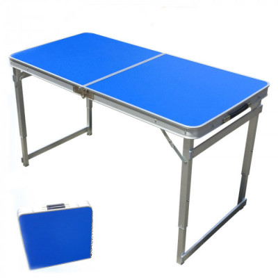 可攜式鋁合金長方形摺疊桌子