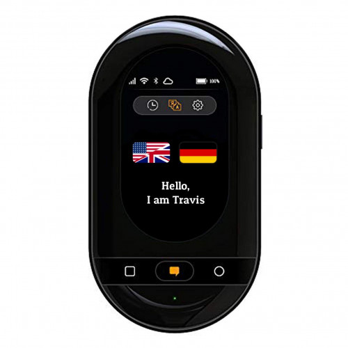 荷蘭Travis Touch Plus 2代AI語音雙向翻譯機 廣東話翻譯機 | 香港行貨