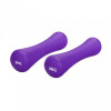3KG 健身瑜珈啞鈴 | 一對裝 - 紫色