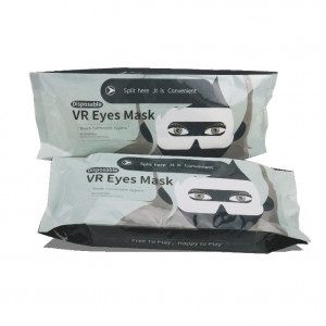 VR 眼鏡一次性使用眼罩 - 黑色 (抽取式袋裝) | 通用防無紡布VR眼罩 (一包100個)