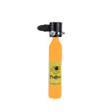 Puffer 水下呼吸器潛水樽 0.5L 連手泵套裝 - 橙色| 迷你充氣潛水裝備 可充氣循環使用氧氣樽