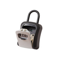 弧形密碼鑰匙盒-掛式（灰色） | 度假屋取匙密碼鎖匙盒