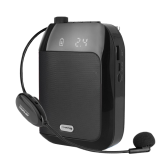 APORO T9+ 升級無線掛腰擴音器喇叭連麥克風 【無線版】| 藍牙功能 | 教師專用無線咪 小露寶 小蜜蜂