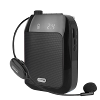 APORO T9+ 升級無線掛腰擴音器喇叭連麥克風 【無線版】| 藍牙功能 | 教師專用無線咪 小露寶 小蜜蜂