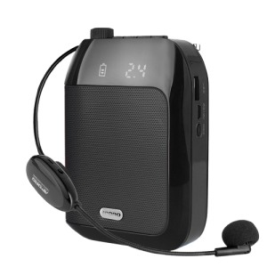 APORO T9+ 升級無線掛腰擴音器喇叭連麥克風 【無線版】| 藍牙功能 | 教師專用無線咪 小露寶 小蜜蜂