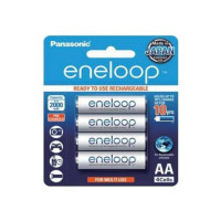 Panasonic Eneloop AA 鎳氫充電池 (4粒裝) | 2000mAh容量 (BK-3MCCE-B4)