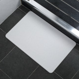 灰色硅藻土吸水地墊 | 浴室吸水防滑地毯 40x30cm