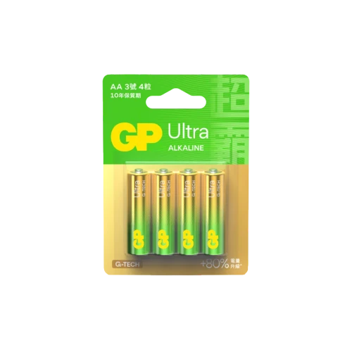 GP Ultra特強鹼性 AA 電池 (4粒裝)