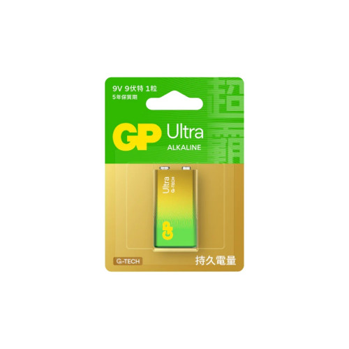 GP Ultra 9V款特強超霸鹼性電池(1粒裝)