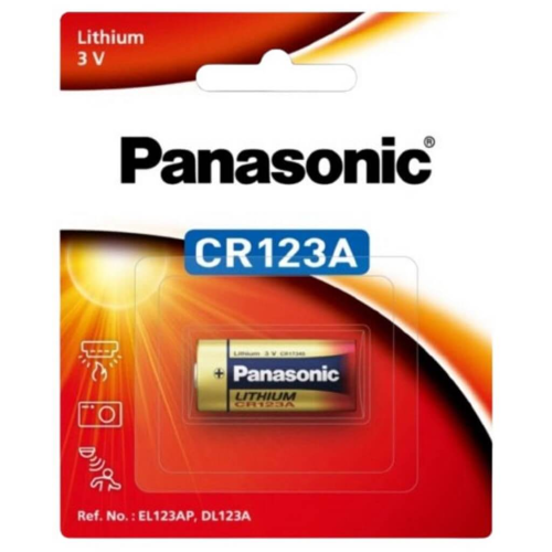 PANASONIC CR123A 相機鋰電池1粒咭裝