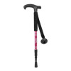 GOMA WS24 三節行山杖 - 粉紅  (46-90cm)| T柄伸縮式登山杖 