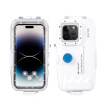 PULUZ 手機潛水防水殼 (iPhone15Plus/15ProMax/14Plus /14 ProMax/13 Pro Max/ 12 Pro Max/ 11Pro Max 專用) | 45米深度防水