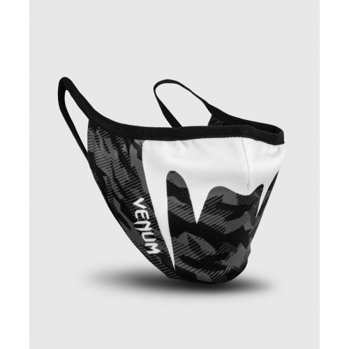 VENUM Face Mask 透氣運動口罩 - 黑色卡其