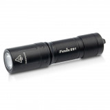 Fenix E01 防水電筒超小LED手電筒 | 迷你戶外防水電筒鎖匙扣 - 黑色