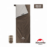 Naturehike LW180 四季通用輕巧迷你型睡袋 加大版 (NH21MSD09) - 咖啡