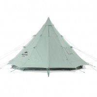 Naturehike 朗輕奢風戶外大型棉布金字塔帳篷 (NH20ZP005) - 青色 | 12.3 Glamping系列 12人適用 - 訂購產品