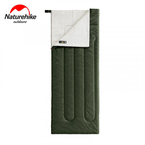 Naturehike 升級版H150舒適透氣便攜式信封睡袋標準款 (NH19S015-D) - 墨綠
