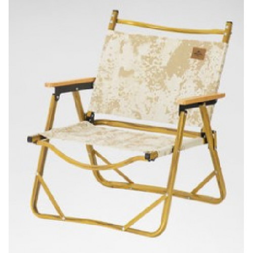 Naturehike MW02戶外便攜式質感木紋折疊椅 (NH19Y002-D) | 野外釣魚椅休閒椅 - 迷彩