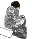 應急鋁膜保溫救生毯 - 綠色 | 叢林探險野營PE鋁膜毯 | 防寒抗災保暖毯