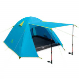 NatureHike P3戶外輕型3人鋁桿露營帳篷 (NH18Z033-P) |Professional P系列帳幕 | 雙層內外帳設計 - 藍色