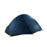 Naturehike Bicycle Tent 騎行鋁桿20D矽膠防雨單人帳篷 (NH18A095-D) | 野營帳幕贈地席 - 深藍