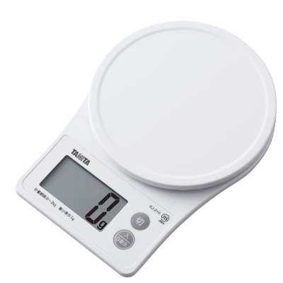 TANITA - KJ-216 電子廚房磅 - 2kg (快準測量顯示) - 白色