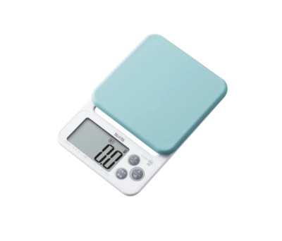TANITA - KJ-212 電子廚房磅 - 2kg (0.1克微量顯示 & 液體單位轉換功能) - 淺藍
