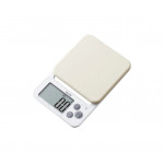 TANITA - KJ-212 電子廚房磅 - 2kg (0.1克微量顯示 & 液體單位轉換功能) - 白色 | 烘焙蛋糕電子磅 | 香港行貨