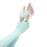 NatureHike 半指透氣防曬手袖套 (NH20FS023) | 騎行手袖戶外防紫外線手臂套袖 - 灰色
