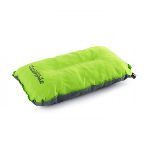 NatureHike 戶外自動充氣枕頭 (NH17A001-L) | 辦公室午休睡枕 旅遊露營舒適靠枕 - 綠色