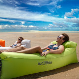 NatureHike 戶外空氣梳化床 (NH20FCD06) | 單人沙灘懶人充氣沙發 - 灰色