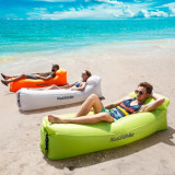 NatureHike 戶外空氣梳化床 (NH20FCD06) | 單人沙灘懶人充氣沙發 - 橙色