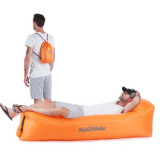 NatureHike 戶外空氣梳化床 (NH20FCD06) | 單人沙灘懶人充氣沙發 - 橙色