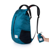 NatureHike DL05 25L戶外雙肩折疊背包 (NH18B510-B) | 超輕防水輕便旅行收納包 - 藍色