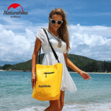 NatureHike 時尚單肩防水袋 (NH20FSB02) | 沙灘背包乾濕分離防水袋 游泳手機收納袋 - 黃色
