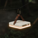 NatureHike 方圓戶外營地燈 (NH18Y004-D) | 多功能可充電照明帳篷燈 - 白色