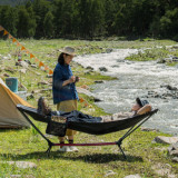 NatureHike 防側翻摺疊單人吊床 (NH20JJ011) | 露營便攜午休摺疊床