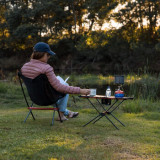 NatureHike FT07 營地摺疊桌 (NH19Z027-Z) - 灰色 | 戶外露營便攜式野餐桌子
