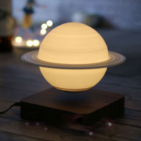 未來感超級磁懸浮土星燈 | 3D真實土星地貌 超級浪漫禮物 超越地心引力
