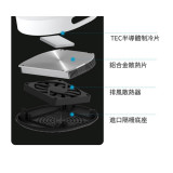 【限時清貨優惠】冷熱兩用貼心保冷保暖杯 | 超貼心實用禮物 恆溫杯墊保溫杯套組 - 白色