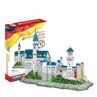 Cubic Fun 樂立方3D立體拼圖 | 世界名勝建築系列 高精度手工立體模型拼圖 - 德國新天鵝城堡