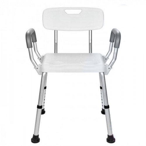 F2208 鋁合金老人沐浴椅 | 可調高度 | 防滑舒適 |安全椅