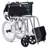 日本 ichigo ichie KS-880 可折疊輪椅 | 16英寸輪胎 | 鋁合金車架