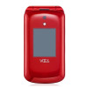 VOCA V533 長者雙屏翻蓋手機 - 紅色 | 聲大字大 | 助聽器按鍵 | 平安鐘 | 雙顯視屏 | 雙卡雙待 | 香港行貨代理一年保養