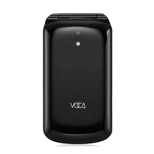 VOCA V533 長者雙屏翻蓋手機 - 黑色 | 聲大字大 | 助聽器按鍵 | 平安鐘 | 雙顯視屏 | 雙卡雙待 | 香港行貨代理一年保養